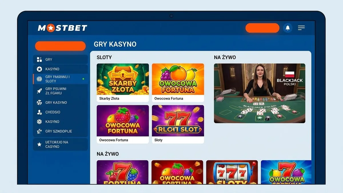 Gry kasynowe i sloty